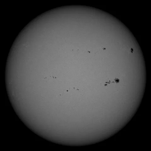 Image of Sun's photosphere