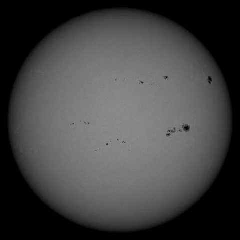 Image of Sun's photosphere