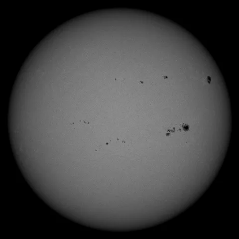 Image of Sun's photosphere