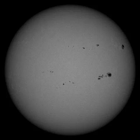 Image of Sun's photosphere