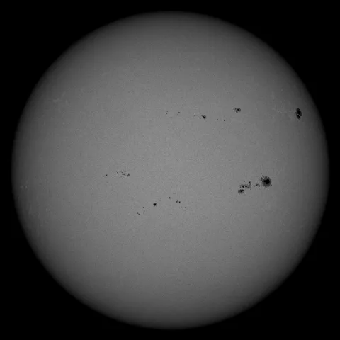 Image of Sun's photosphere