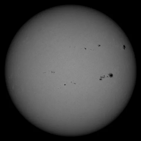 Image of Sun's photosphere