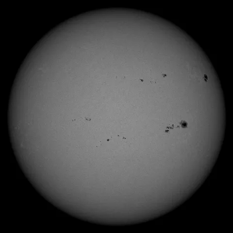 Image of Sun's photosphere