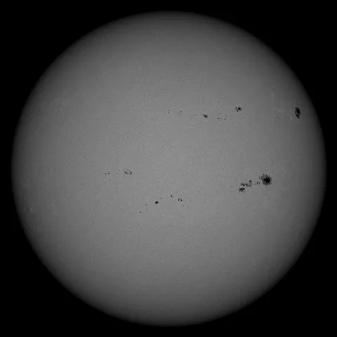 Image of Sun's photosphere