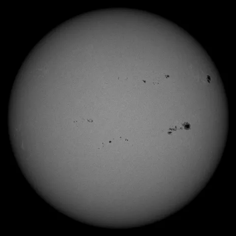 Image of Sun's photosphere