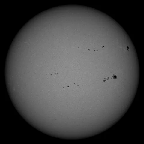 Image of Sun's photosphere