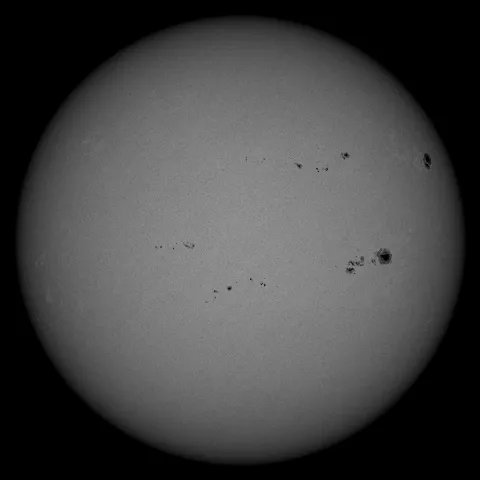 Image of Sun's photosphere