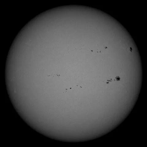 Image of Sun's photosphere