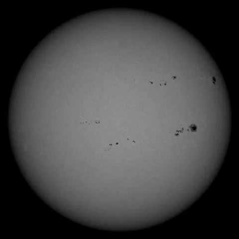 Image of Sun's photosphere