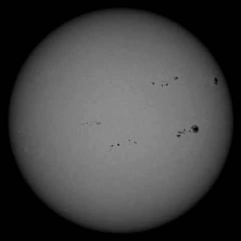 Image of Sun's photosphere