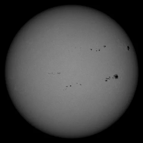 Image of Sun's photosphere