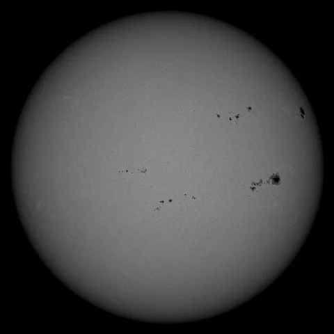 Image of Sun's photosphere