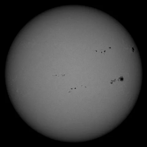 Image of Sun's photosphere