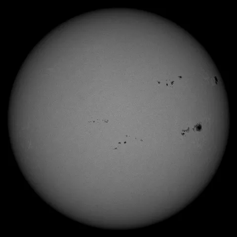 Image of Sun's photosphere