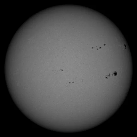 Image of Sun's photosphere