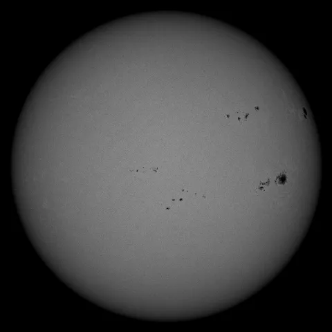 Image of Sun's photosphere