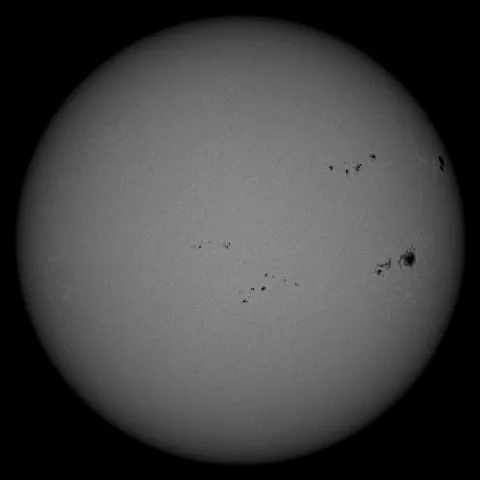 Image of Sun's photosphere