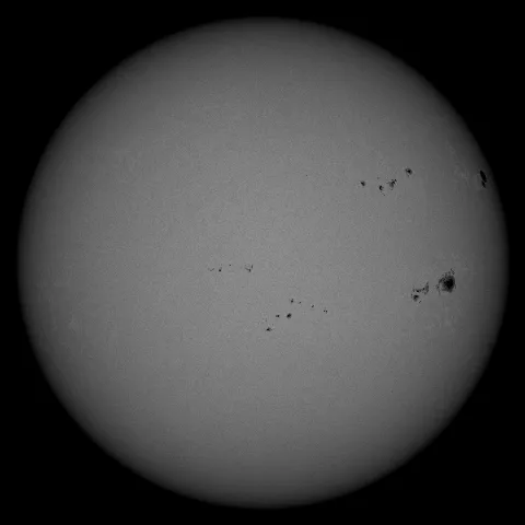 Image of Sun's photosphere