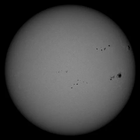 Image of Sun's photosphere