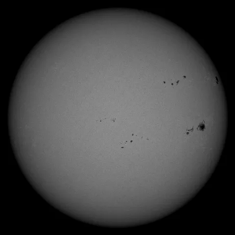 Image of Sun's photosphere