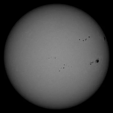 Image of Sun's photosphere