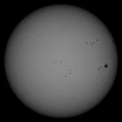 Image of Sun's photosphere