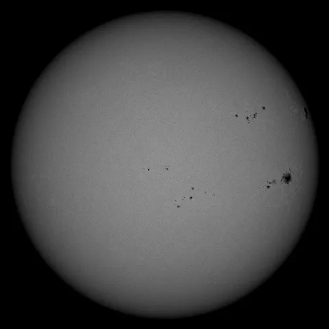 Image of Sun's photosphere