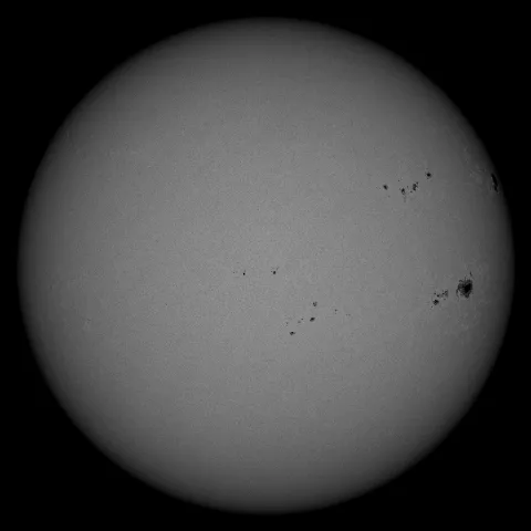 Image of Sun's photosphere