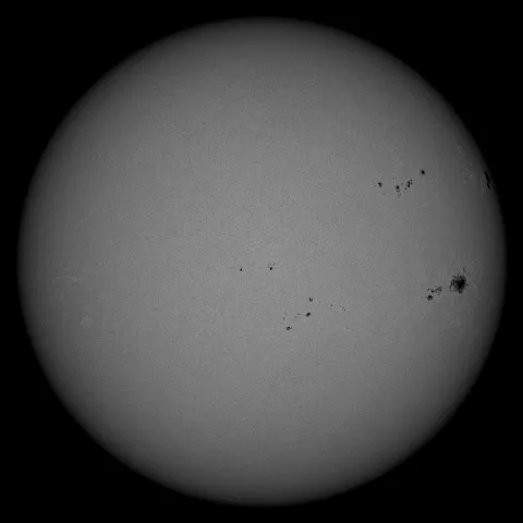 Image of Sun's photosphere