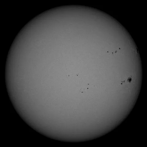 Image of Sun's photosphere