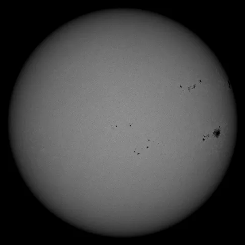 Image of Sun's photosphere