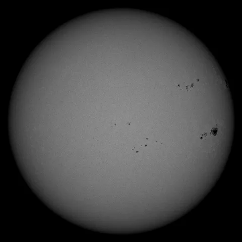 Image of Sun's photosphere