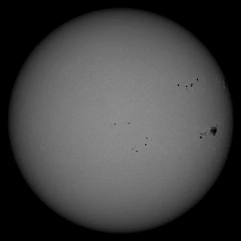 Image of Sun's photosphere