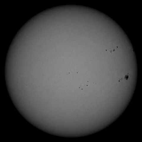 Image of Sun's photosphere