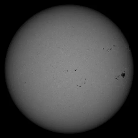 Image of Sun's photosphere