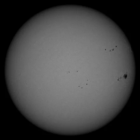 Image of Sun's photosphere