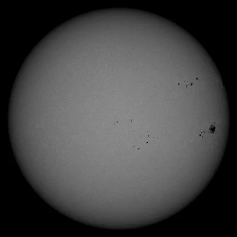 Image of Sun's photosphere