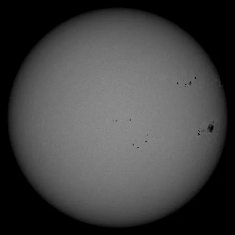 Image of Sun's photosphere