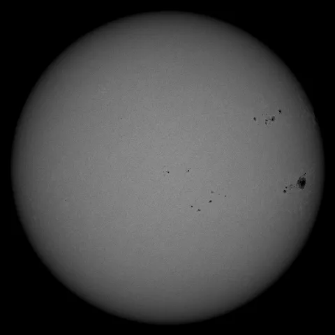 Image of Sun's photosphere