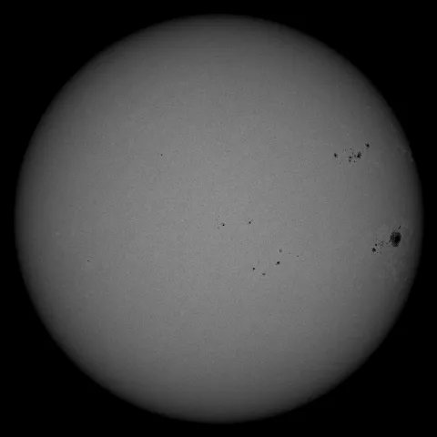 Image of Sun's photosphere