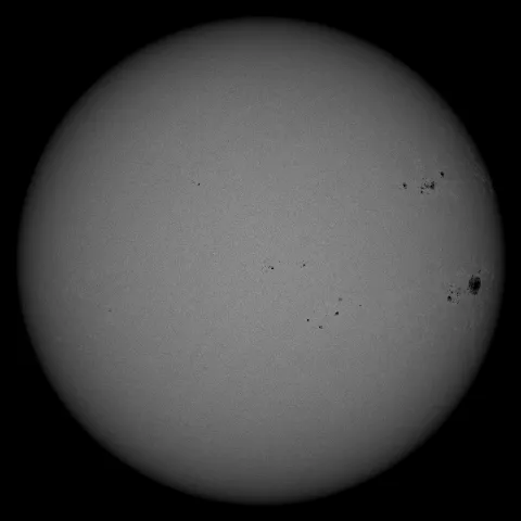 Image of Sun's photosphere