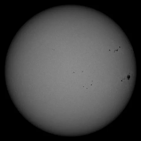 Image of Sun's photosphere