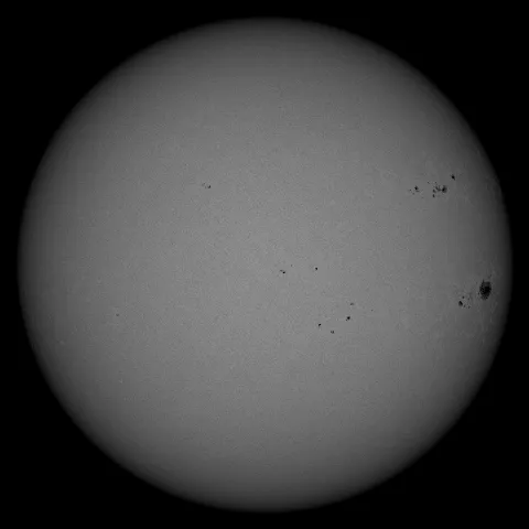 Image of Sun's photosphere