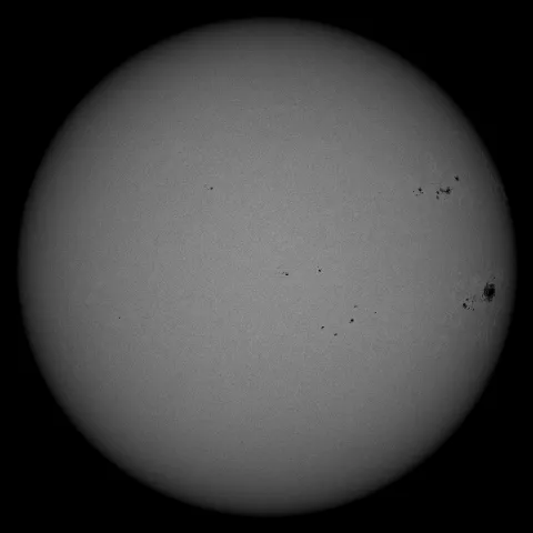 Image of Sun's photosphere