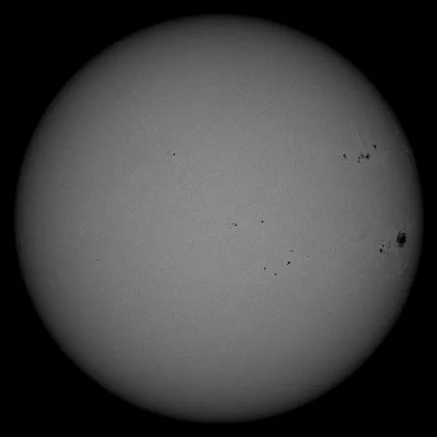 Image of Sun's photosphere