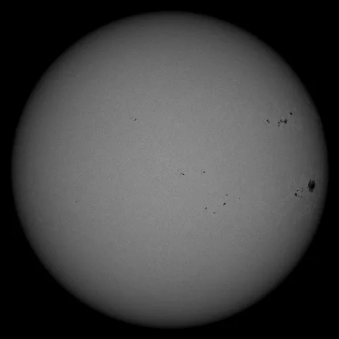 Image of Sun's photosphere