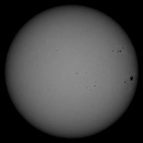 Image of Sun's photosphere