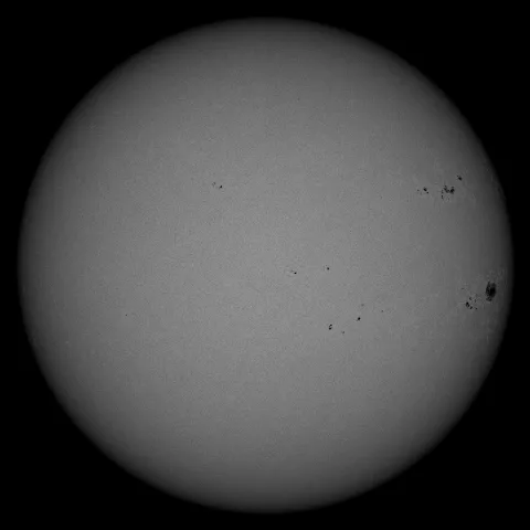 Image of Sun's photosphere