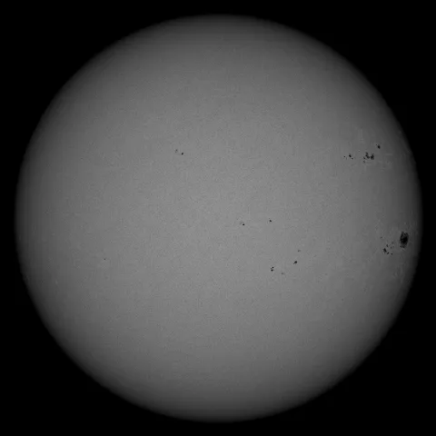 Image of Sun's photosphere