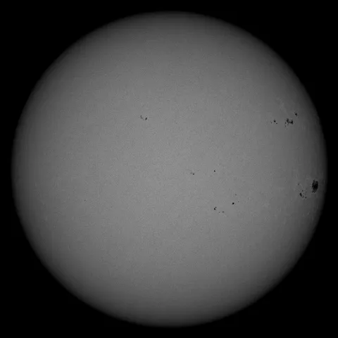 Image of Sun's photosphere